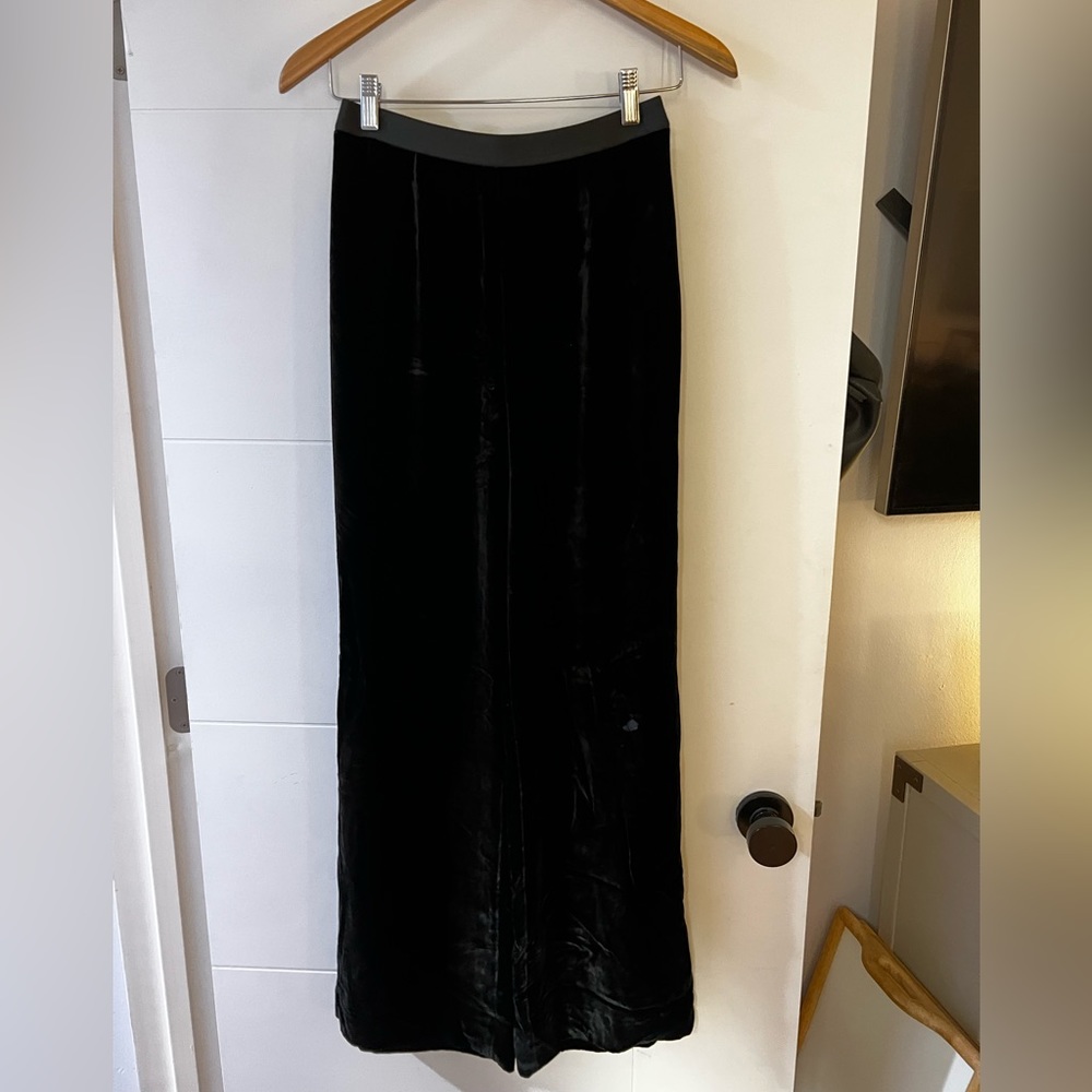 ALEXANDER WANG High Waisted Velvet Pants